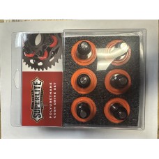 Superlite Titanium Series Six Piece HYPERFLEXX Polyurethane Cush Drive Set For KTM 1290 / 1390 Super Duke R / GT